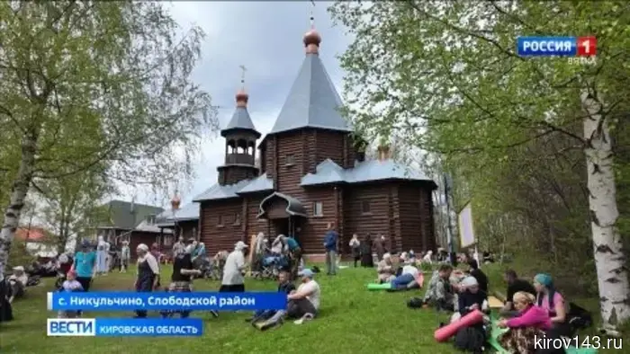 В селе Никульчино был встречен Борисоглебский крестный ход.
