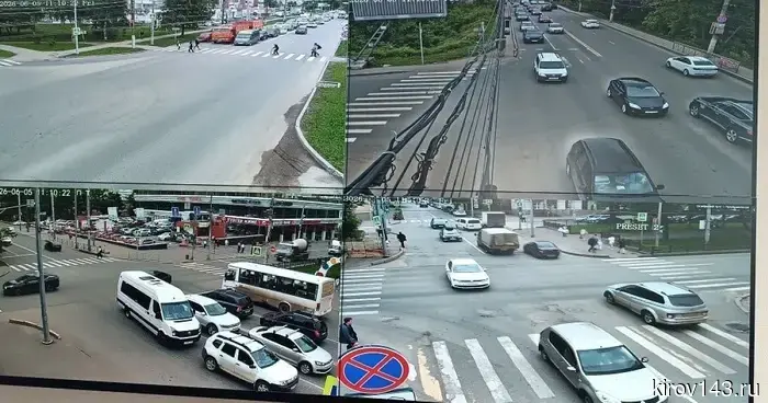 В Кирове на ул. Московской запустили «интеллектуальные» светофоры