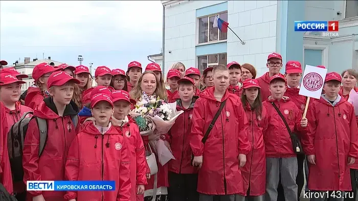 Сводный хор Вятской епархии принял участие в составе Всероссийского детского Победного хора.