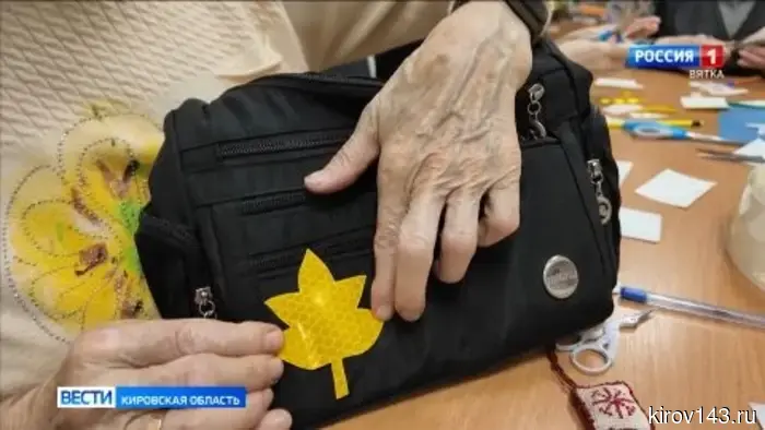 Сотрудники ГИБДД организовали мастер-класс для жителей Кирова в возрасте серебряного возраста.