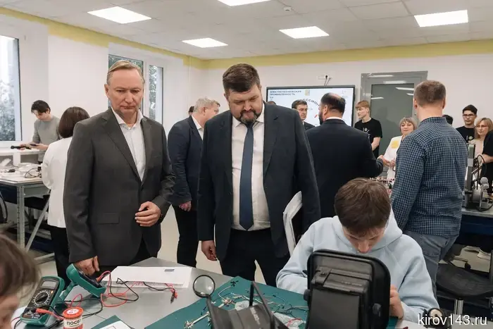В ВятГУ открыли учебно-производственный кластер федерального проекта «Профессионалитет»