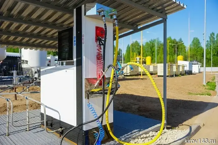 В Шихово открыли завод по производству сжиженного газа.