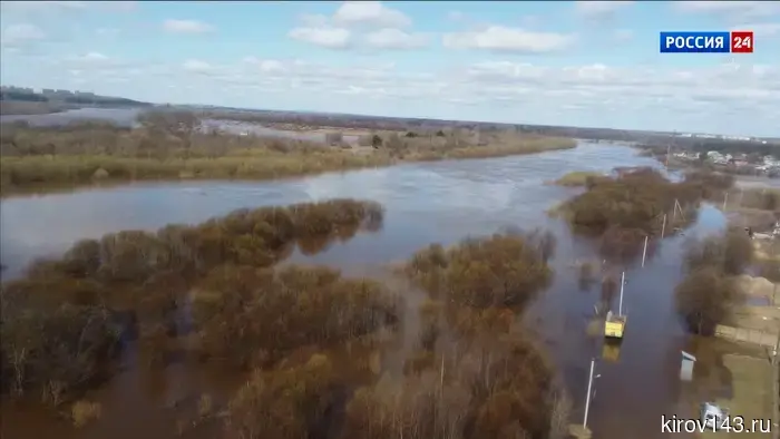 В Кировской области пройден пик половодья