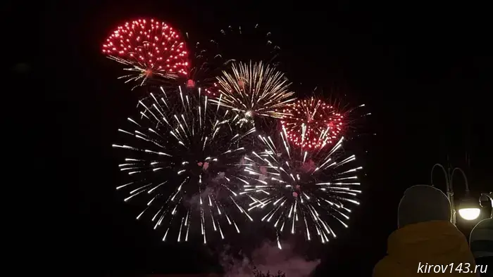 Three fireworks will be set off in Kirov in honor of Victory Day