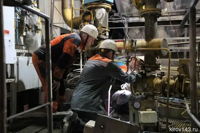 At the Kirov TPP-4, the major overhaul of one of the boilers has begun.