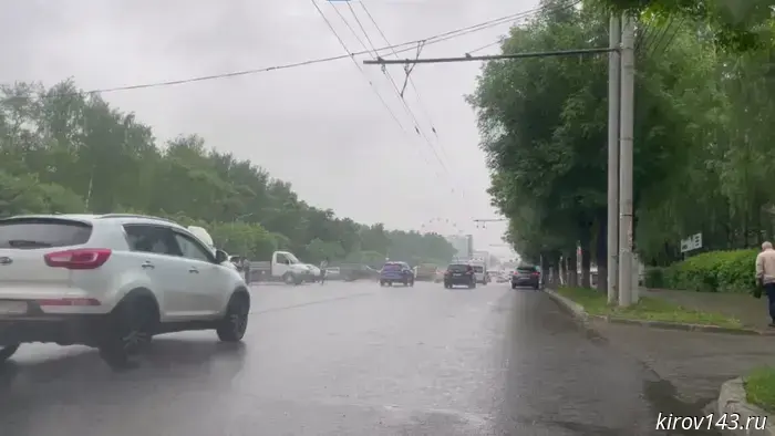 On June 2, traffic congestion in Kirov — 3 points