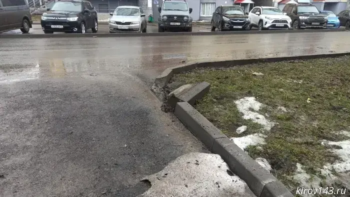 Warranty inspection of roads and sidewalks has begun in Kirov