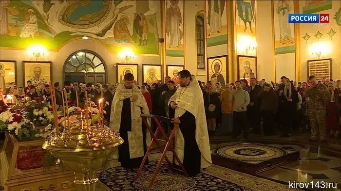 Кировчане встретили светлый праздник Пасхи