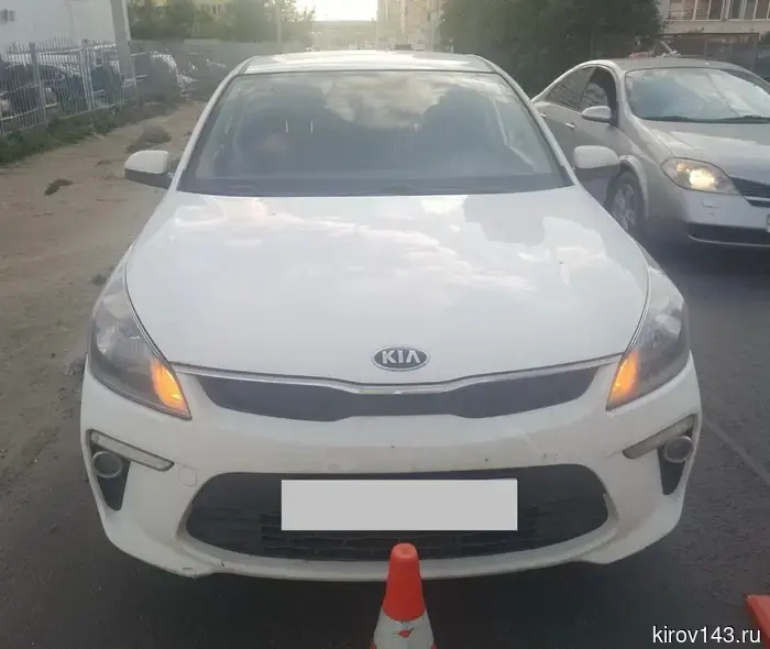Two children were hit in Kirov in one day.