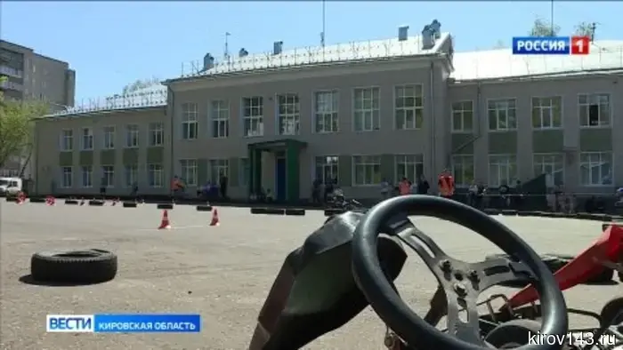 На базе «Кванториума» прошли областные соревнования по спринт-слалому среди школьников