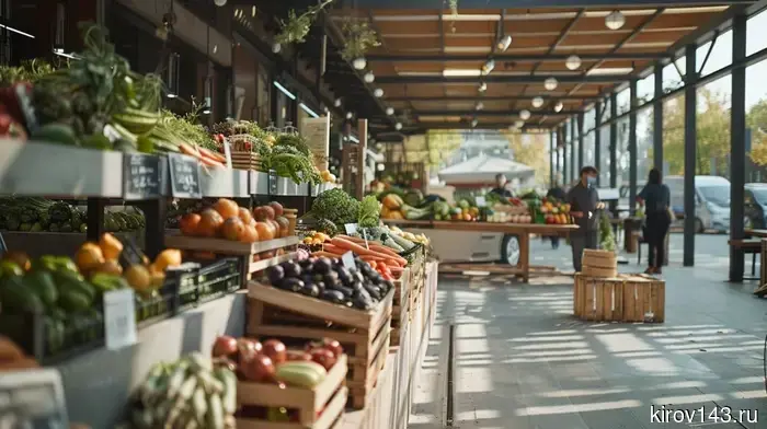 The food sector accounted for 51% of retail in the Kirov region.