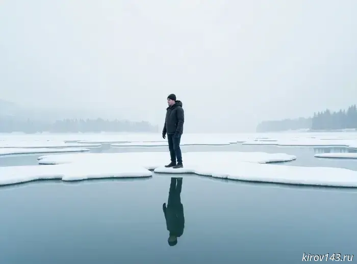 Кировчан настоятельно рекомендуют избегать выхода на лед.