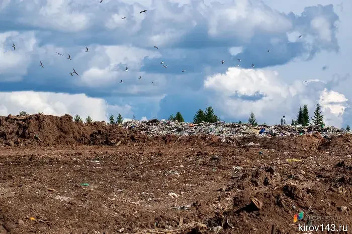 In Lebyazhye, the landfill for solid household waste is being reclaimed.