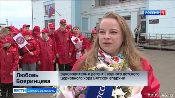 Сводный хор Вятской епархии принял участие в составе Всероссийского детского Победного хора.
