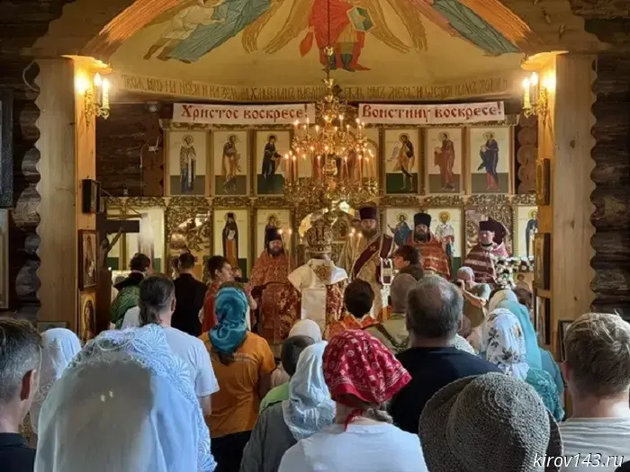 Where Vyatka began: Metropolitan Mark celebrated the liturgy in Nikulchino