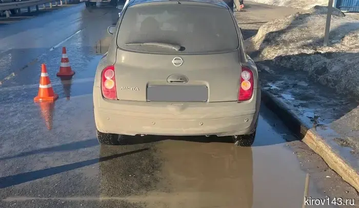 В Вятских Полянах женщина оказалась под колесами автомобиля «Гранта».