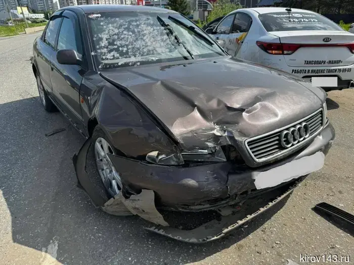 Two cars collided in Moscow: there is one injured.