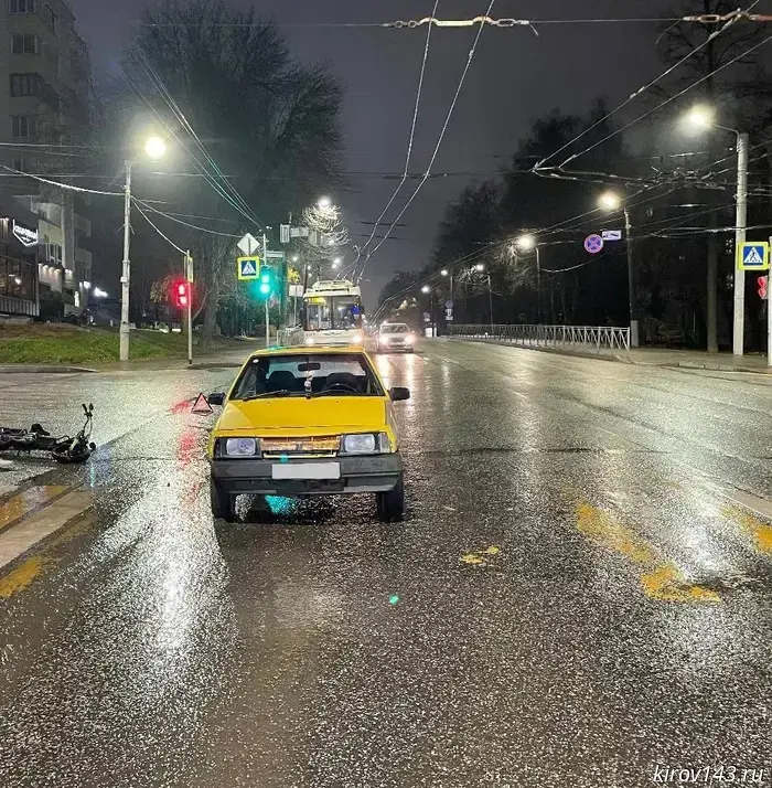 На улице Владимирской произошла авария с участием двух молодых мужчин.