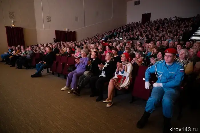 В Кирове состоялся фестиваль ветеранов «Вместе мы — Россия».