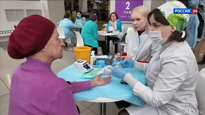 Жители Кирова приняли участие в акции «Я выбираю здоровье».