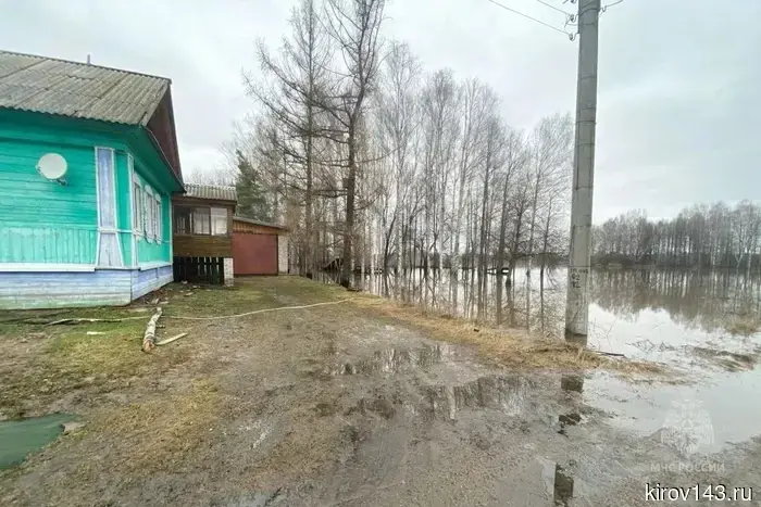In the Kirov region, more than 130 areas have been flooded.