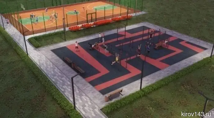 На улице Энтузиастов в Кирове планируют построить футбольный зал и спортплощадки.
