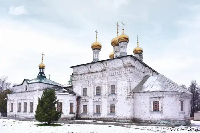 Gas was released into Slobodskoy's oldest church.