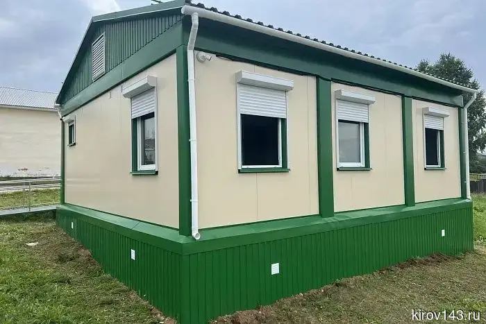 В селе Новый Бурец возникло новое здание фельдшерского пункта.