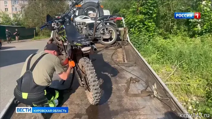 В Лянгасово произошла авария с участием мототехники