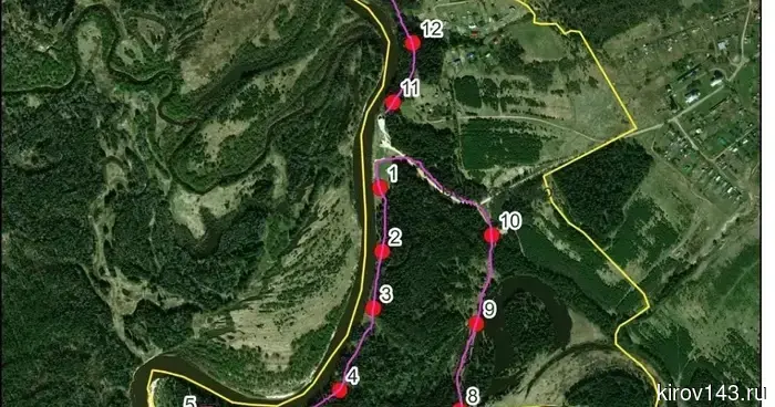 Маршрут Великорецкой экотропы был создан с учетом охраны окружающей среды.