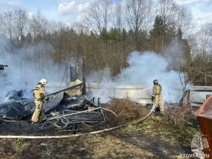 В Кирове случился значительный лесной пожар.