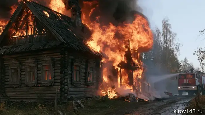 In the Kirov region, a car wash, a house, and two baths burned down in one day.