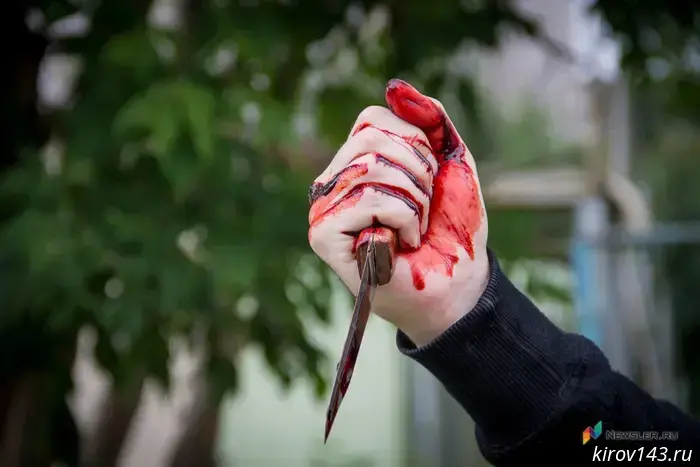 In the Verkhnekamsky District, a man stabbed his drinking companion nine times.