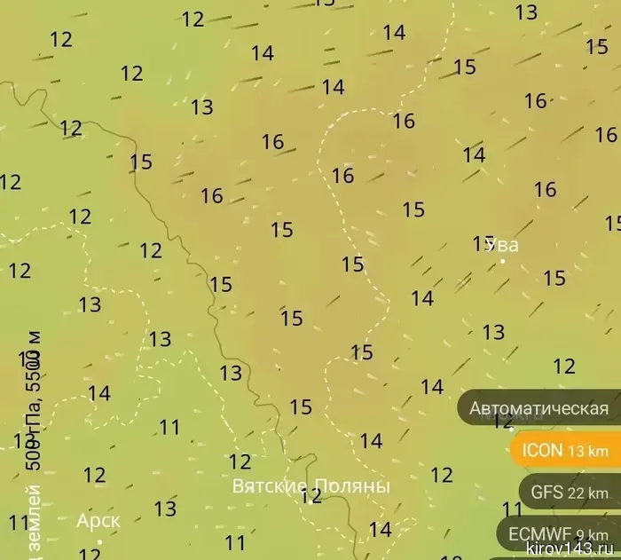 The Kirov region is expecting a heat peak on March 28.