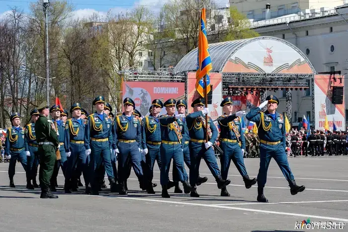 В Кирове отпраздновали 80 лет со дня Победы в Великой Отечественной войне.