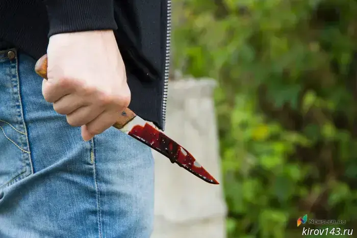 In Vyatskiye Polyany, a teenager plunged a knife into a friend's stomach.