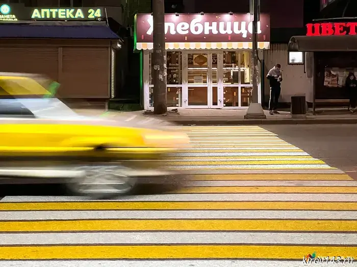 In the Kirov region, every fourth traffic accident is involving pedestrians.