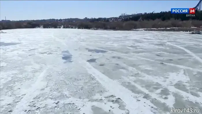 На реках Кировской области продлили дни запрета выхода на лед