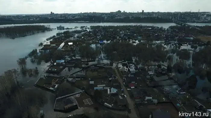 В понедельник вятский снег увеличился на 9 сантиметров в районе Кирова.