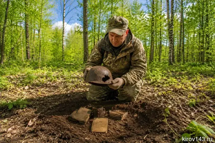 «Он просто находился под мхом»: как фаленские поисковики спустя 80 лет возвращают солдат обратно на родину
