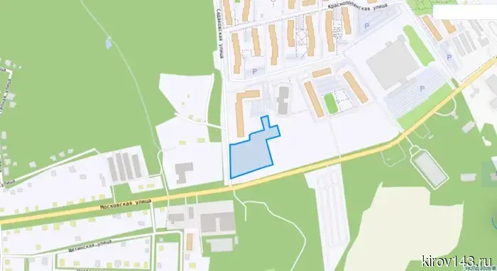 A 17-story residential building will appear on Moskovskaya Street in Kirov.
