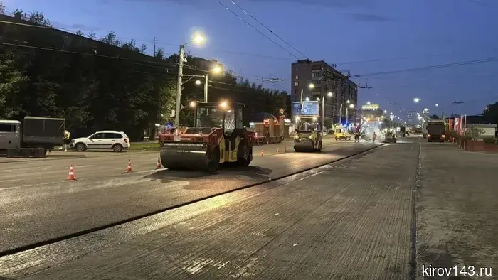 In Kirov, 83 thousand square meters of roads will be repaired.