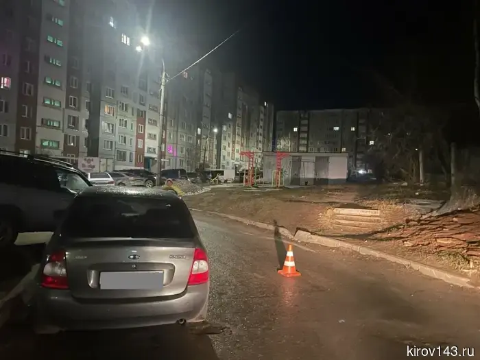 A 13-year-old boy was hit in Kirov.