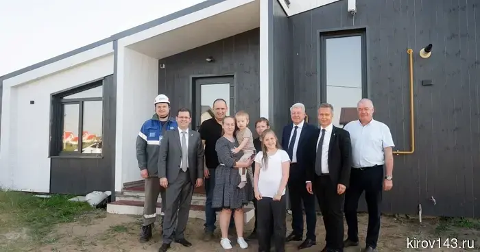 В деревне Шихово Кировской области газифицирован дом многодетной семьи
