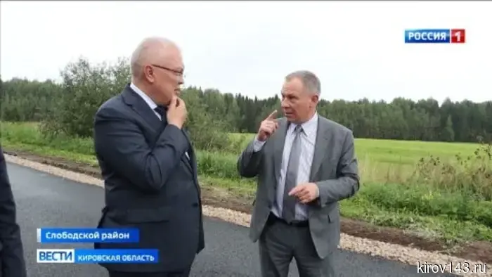 Губернатор Александр Соколов совершил визит в Слободской район.