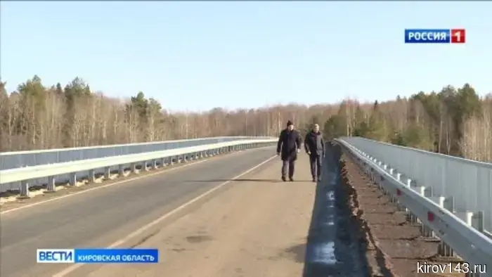 В Нагорском районе в рамках нацпроекта завершается ремонт четырех мостов
