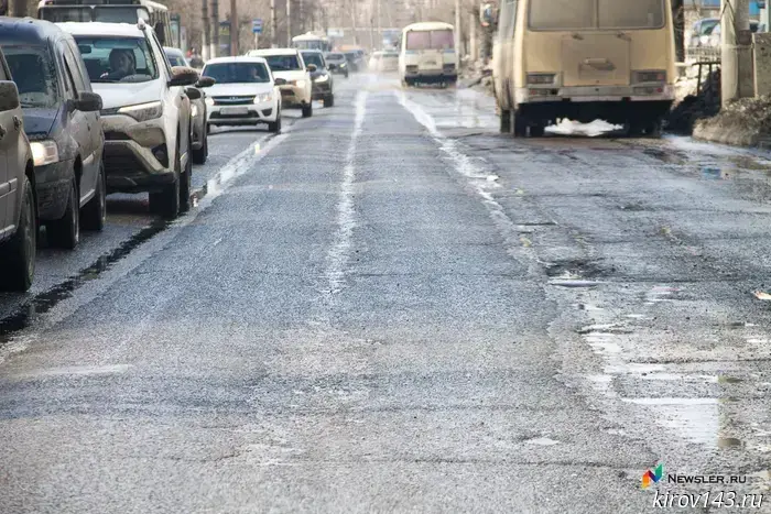 In Kirov, 17 sections of road will be patched.