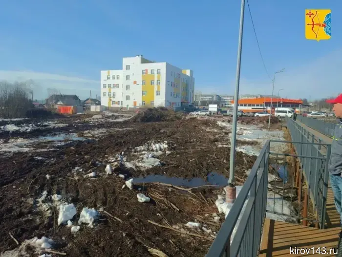 В Слободском стартовали подготовительные работы для возведения бассейна.