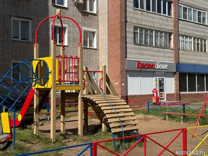 Old slides to be demolished: what is happening with playgrounds in Kirov