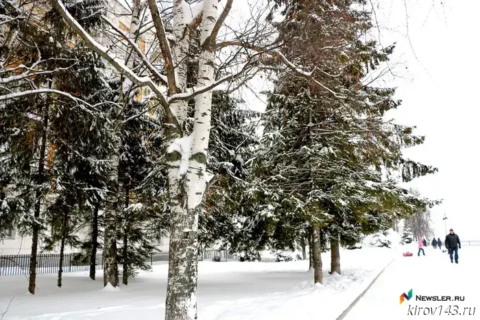 On December 28, temperatures in Kirov will drop to -16°C.